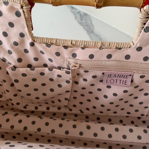 Jeanne Lottie straw clutch - Picture 10 of 13